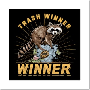 trash winner Posters and Art